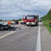 Frontale in Romea: Due auto distrutte, quattro feriti