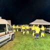 Esercitazione di Protezione Civile sotto la pioggia: testate le capacità di intervento
