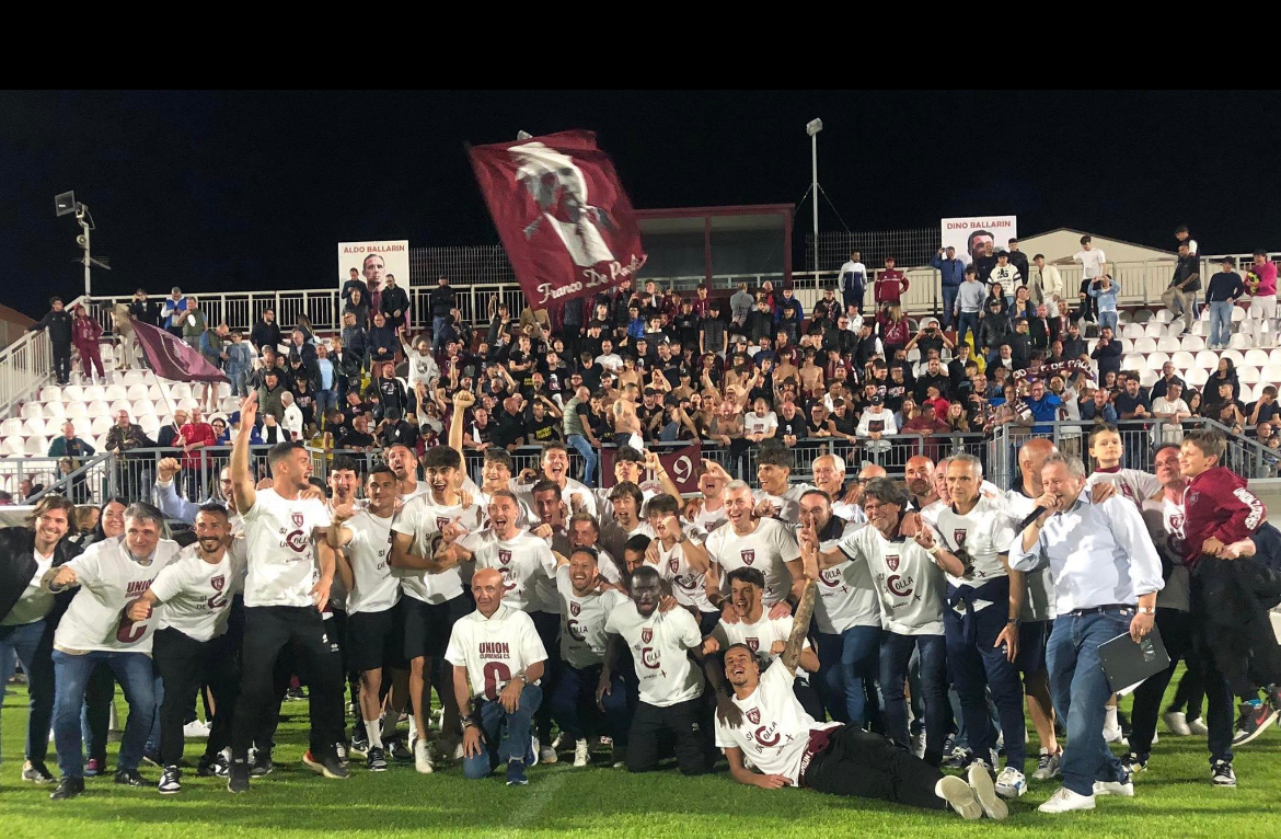 Union Clodiense, è arrivato il momento di festeggiare: Domenica la squadra in giro per la città su un pullman scoperto