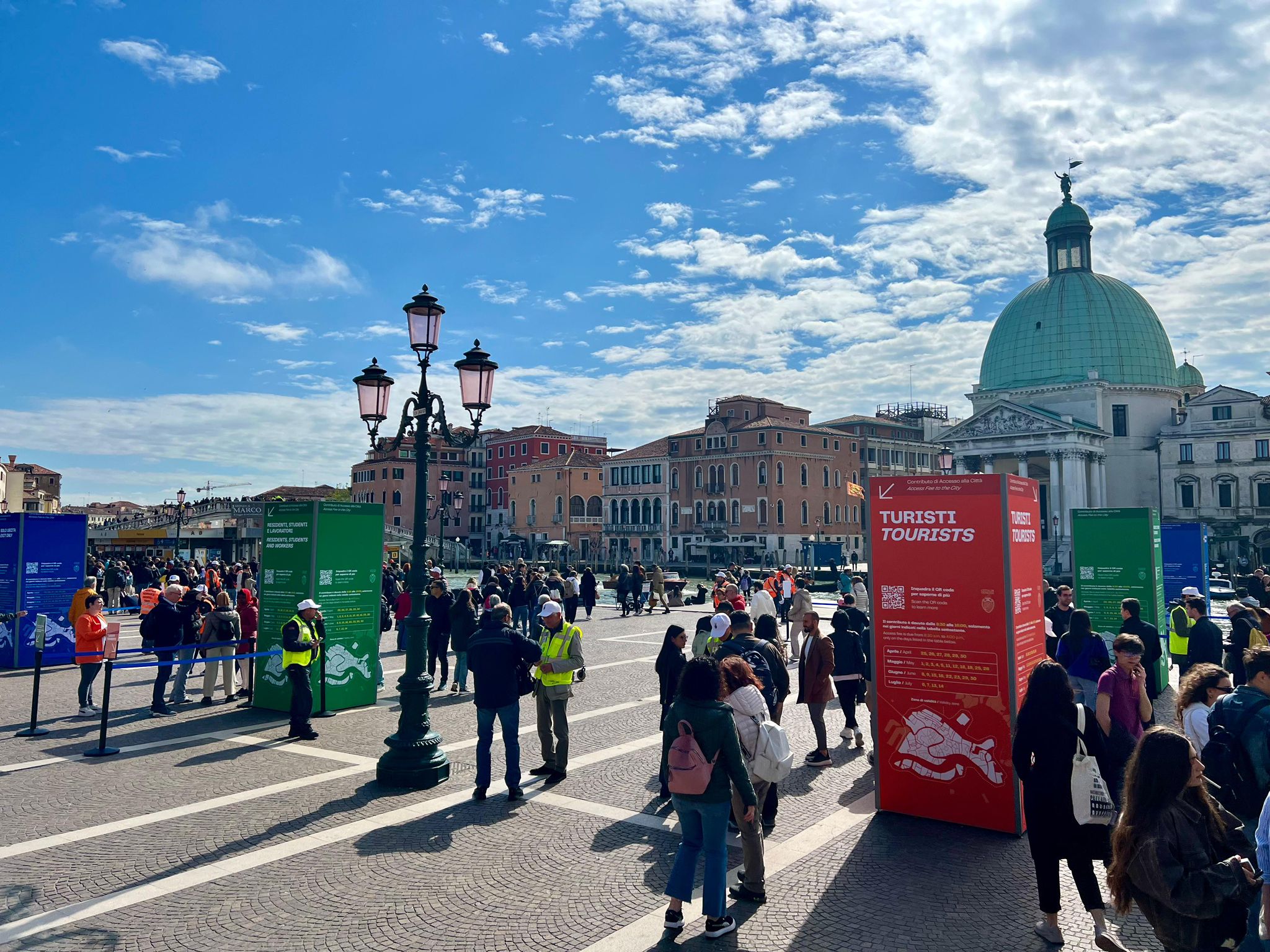 Settima giornata del contributo di accesso a Venezia